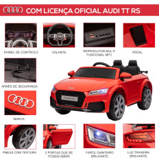 AUDI TT ROADSTER VERMELHO